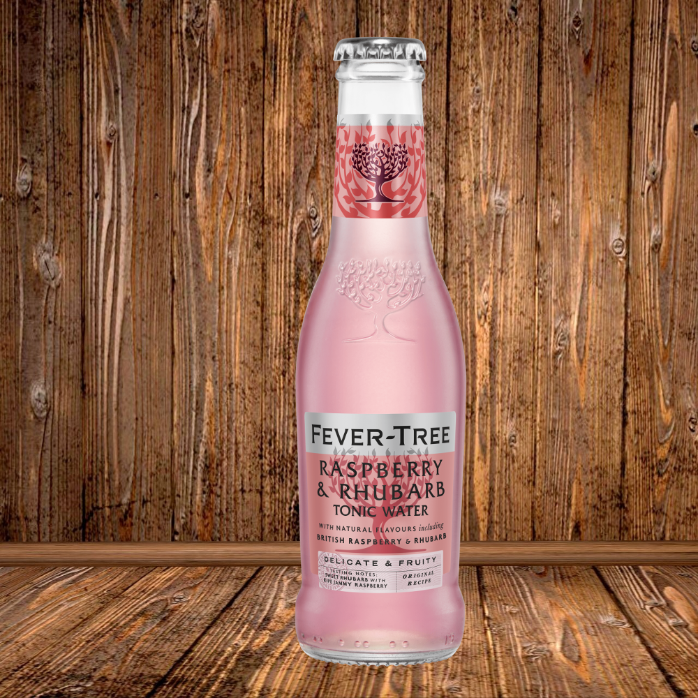 Тонік Fever Tree Rhubarb and Raspberry 200 ml