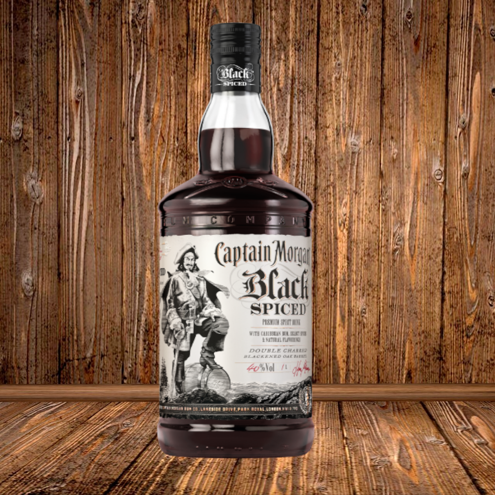 Captain Morgan Black Spised 50 ml 