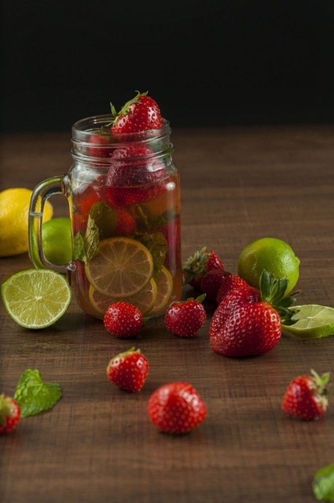 Strawberry and Lime lemonade / მარწყვის და ლაიმის ლიმონათი