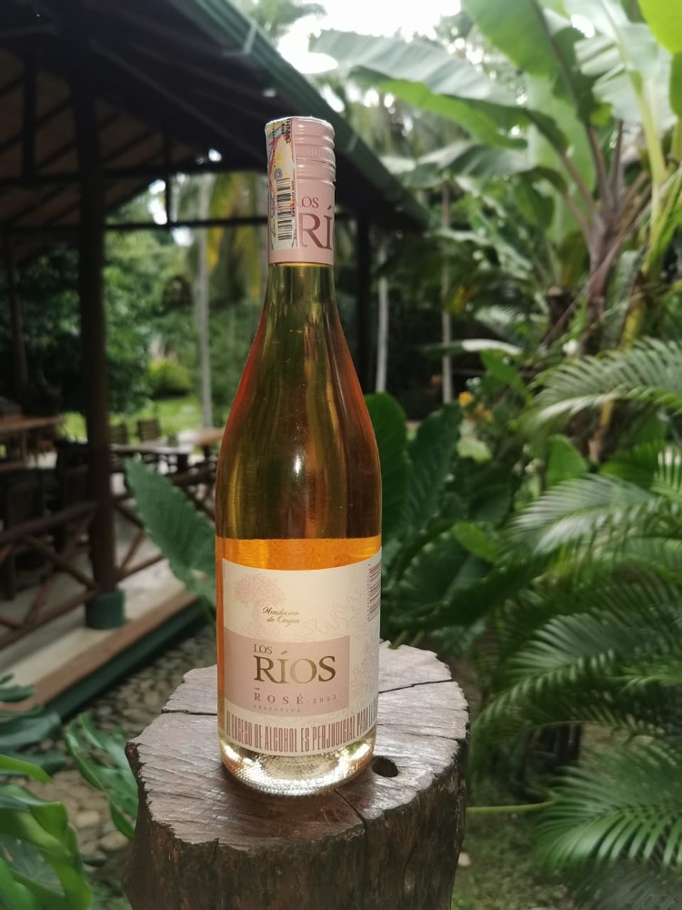 Botella Vino Rose