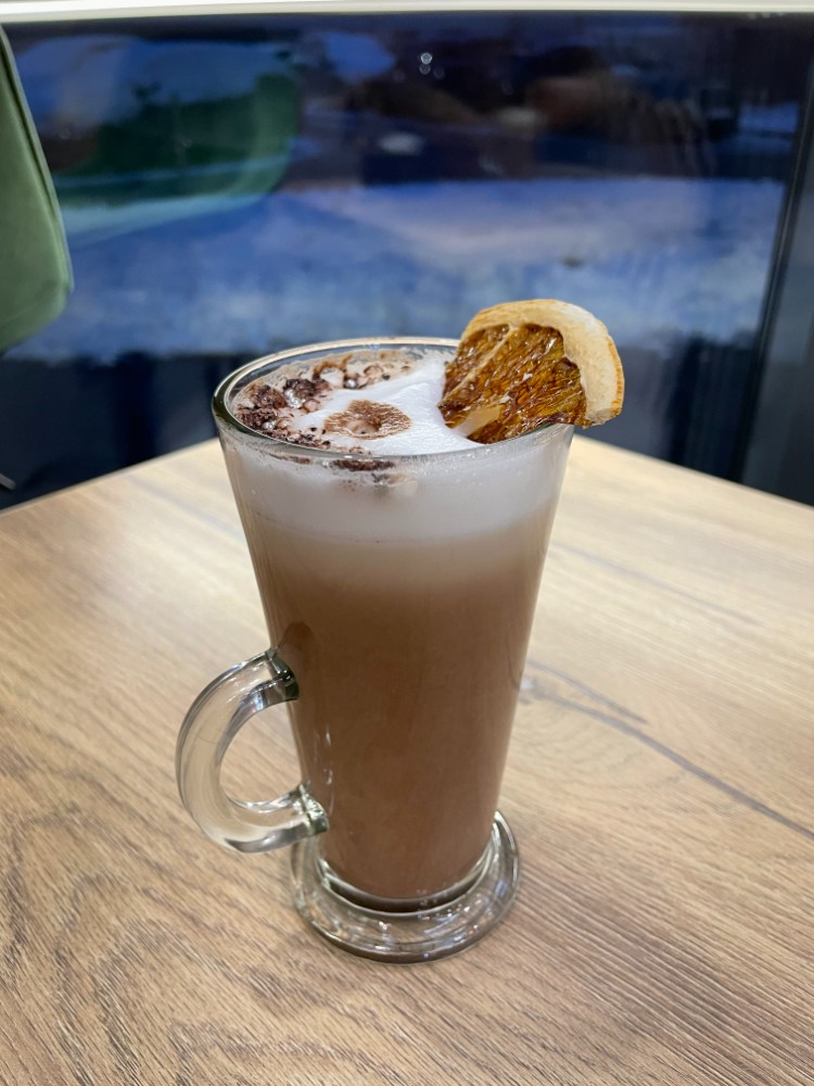 Апельсивоний мокко-лате