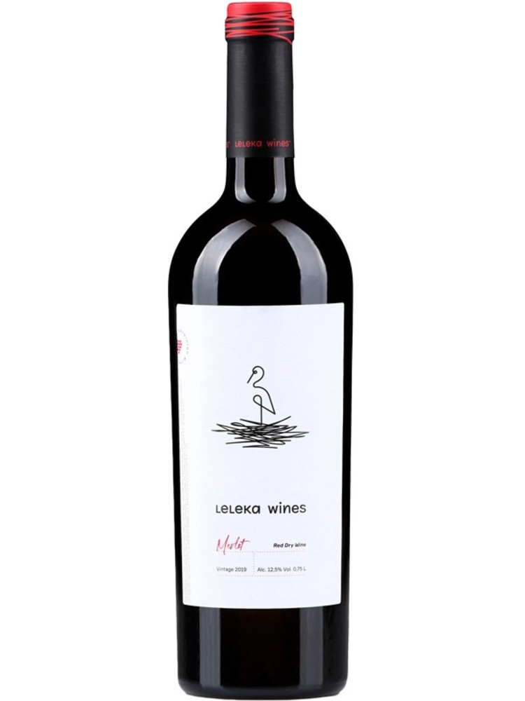 Вино Leleka Wines Мерло червоне сухе 150 мл
