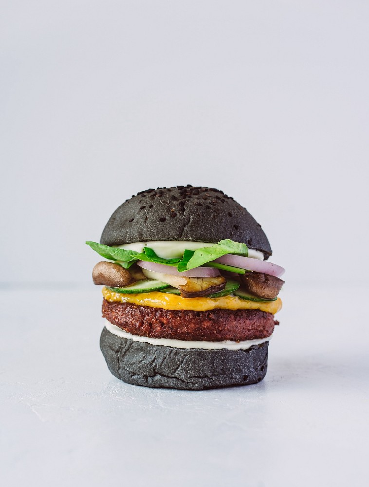 Truffle Mushroom Burger