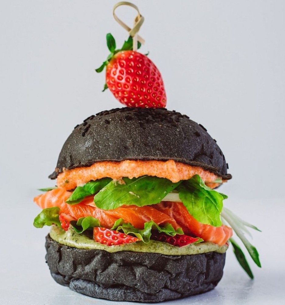 Salmon Chef Burger 