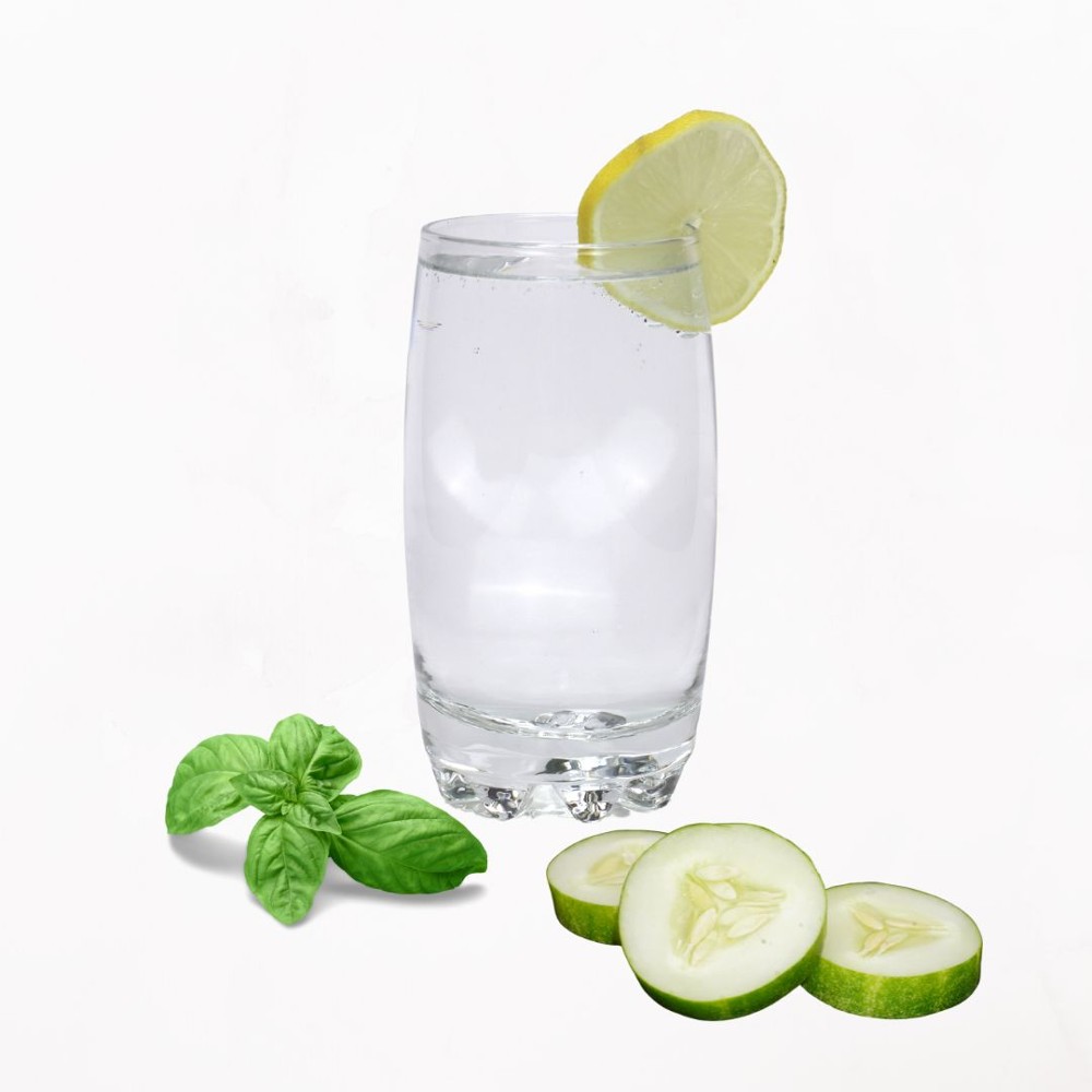 Cucumber Basil Soda