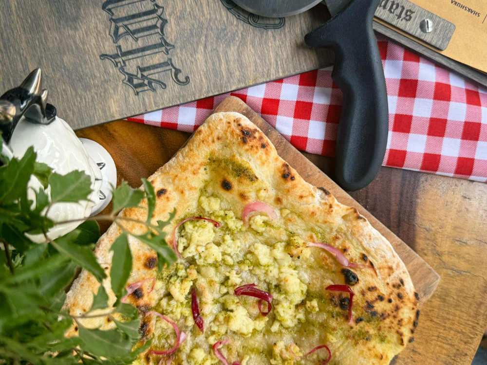 Cheese And Garlic Focaccia
