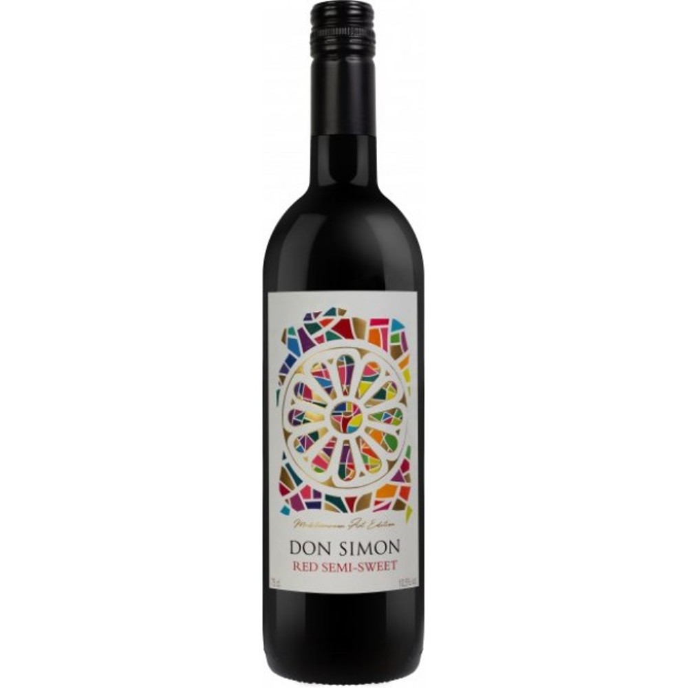 Don Simon Red Semisweet 10.5% 0.750мл
