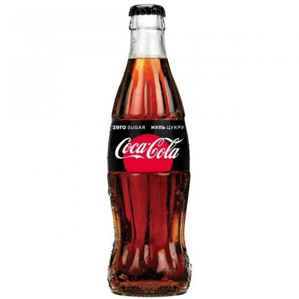 Coca-Cola Zero стекло, 0,25л