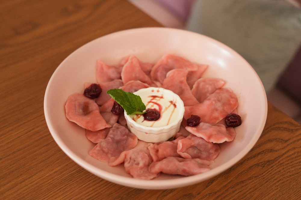 Варенички з вишнею