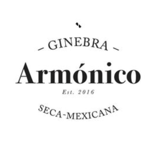 Ginebra Artesanal Armónico Gin - Seca Mexicana +Tonic /Mexico