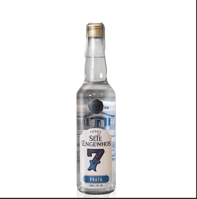 Cachaça 7 Engenhos Prata Brasil