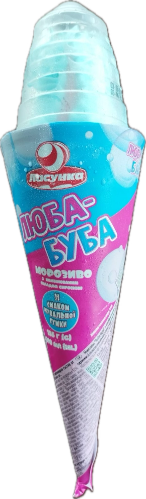 Морозиво Ріжок "Люба-Буба" 155г