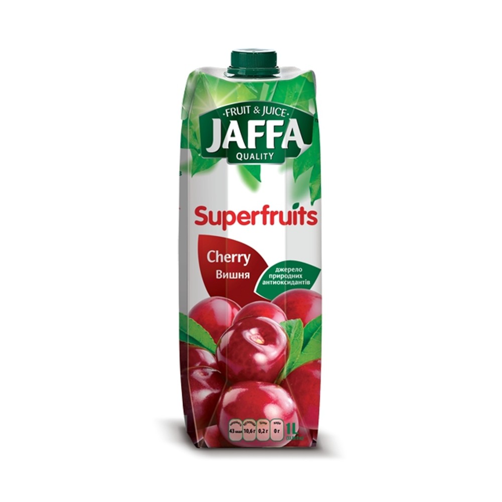 склянка соку Jaffa Вишневий 250 мл