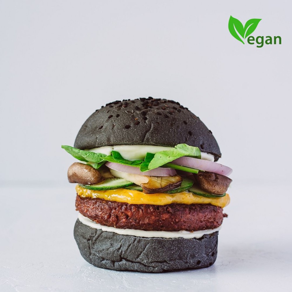 Truffle Mushroom Burger