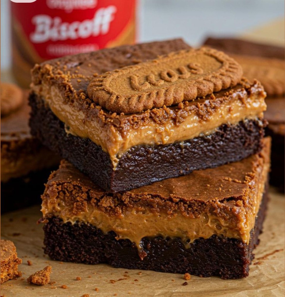 Biscoff Brownie