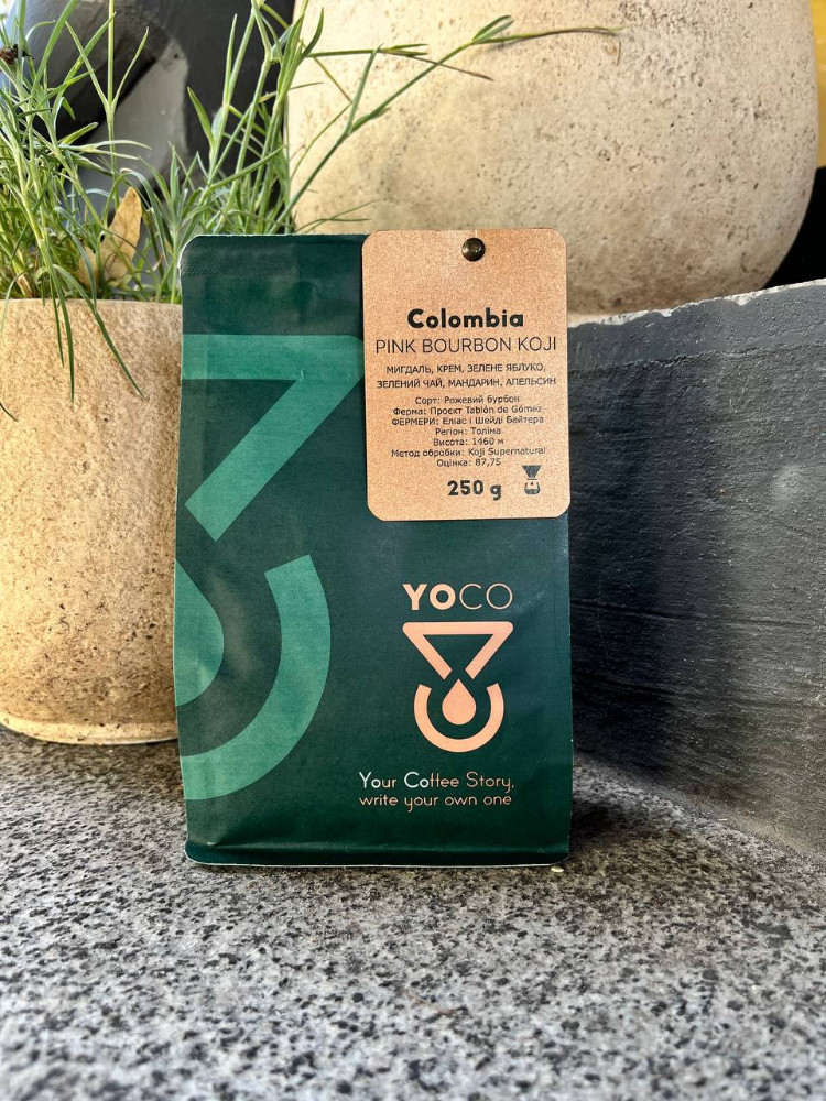 Yoco Colombia Pink Borbon Koji 250 g