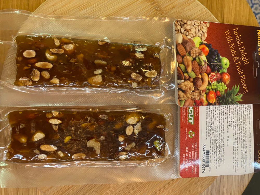 Лукум з горіхом і апельсином