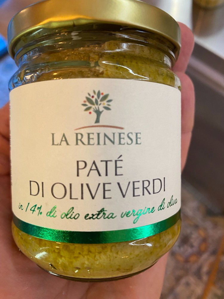 Паштет із зелених оливок LA REINESE 0.180 грам