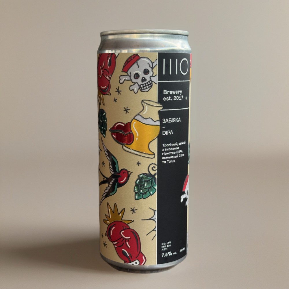 Пиво ШО Забіяка DIPA 0.33