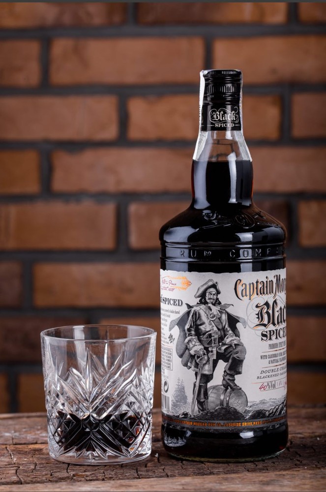 Ром Captain Morgan Black Spiced 0,05