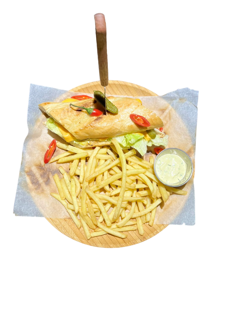 Кубанос Сендвіч з Куркою