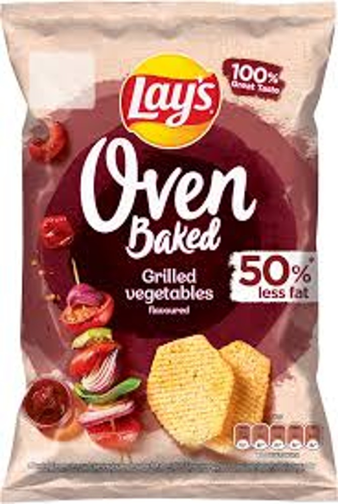Чипси LAY'S BAKED овочі гриль 110г