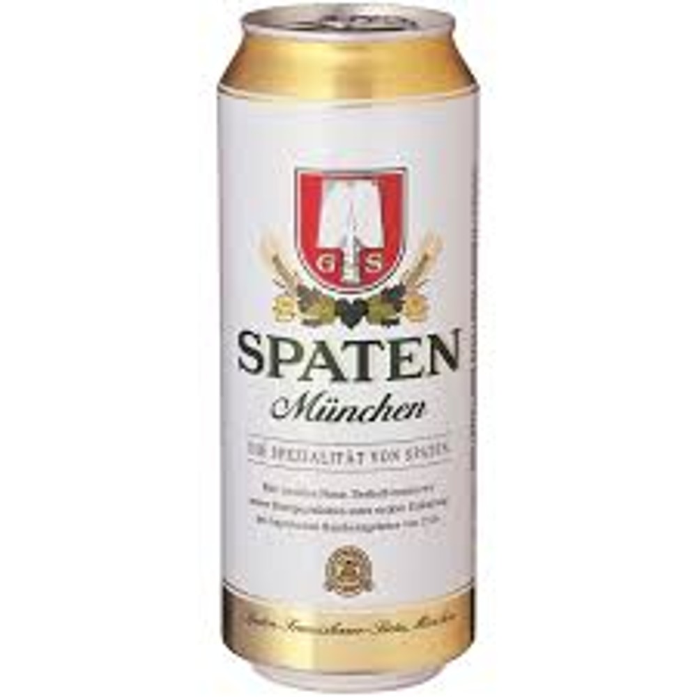 SPATEN пиво світле 0,5 з/б