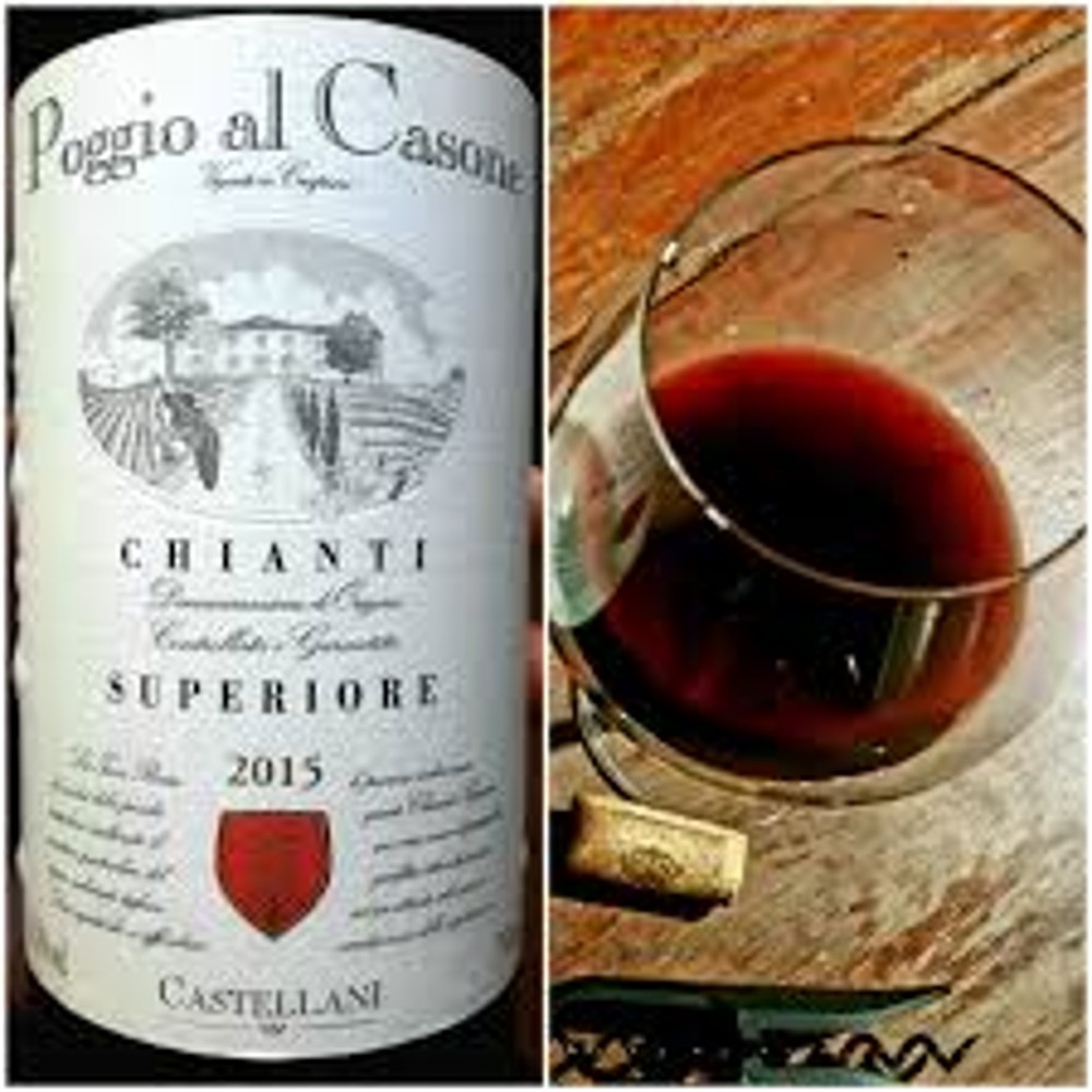 Poggio AL CASONE КЬЯНТІ вино червоне сухе 0,75л