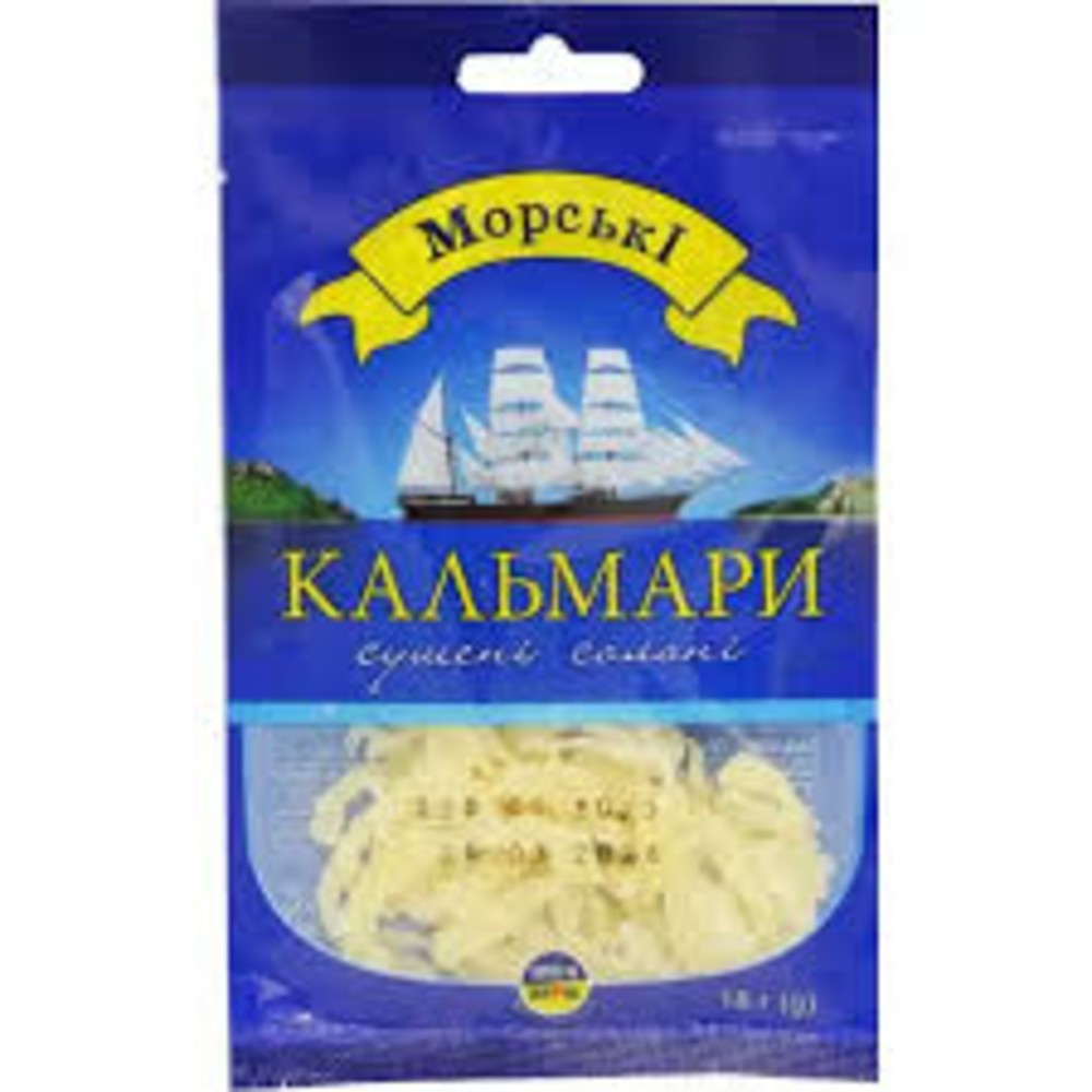 Кальмари Морські 60г