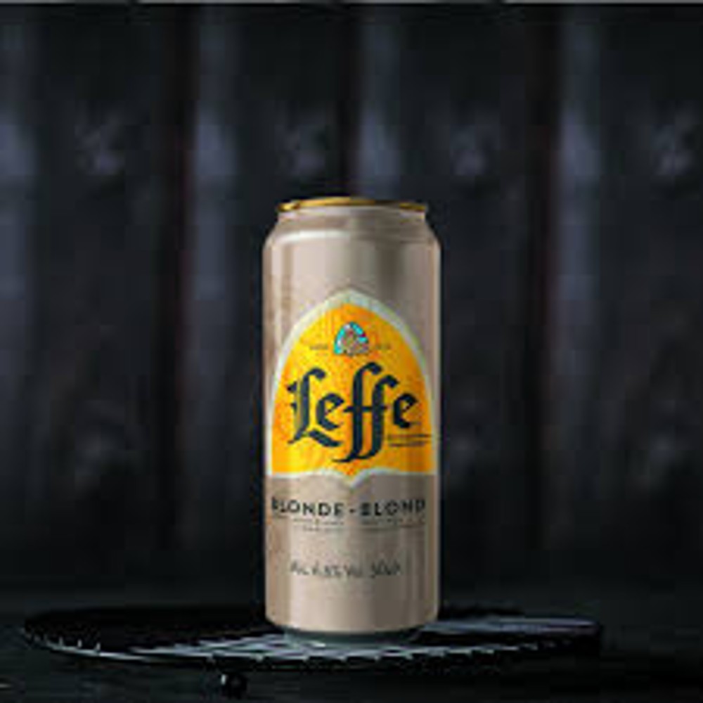 LEFFE BLONDE пиво 0,5 з/б
