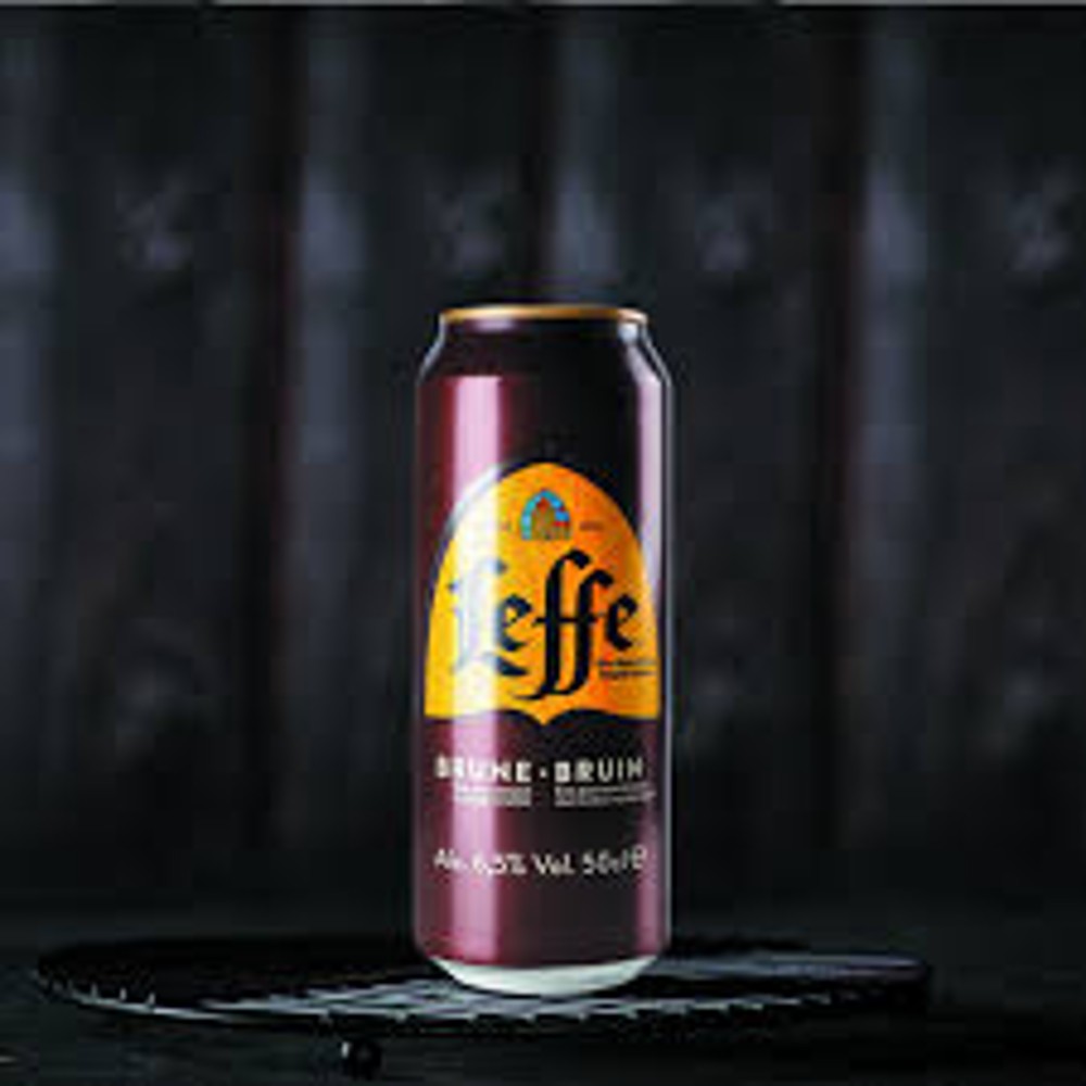 LEFFE пиво темне 0,5 з/б