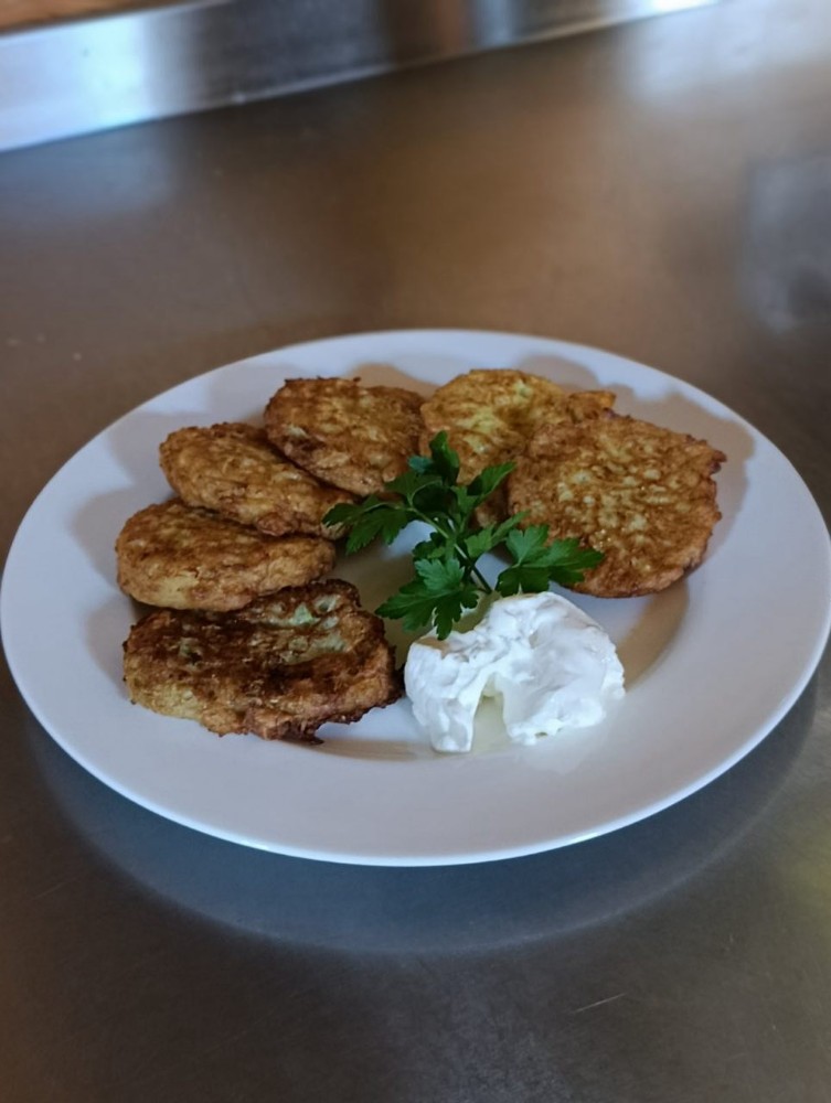 Оладки з кабачків