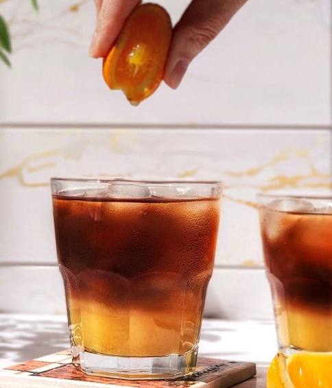 Orange coffee
