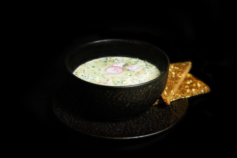 Окрошка з куркою 400гр.
