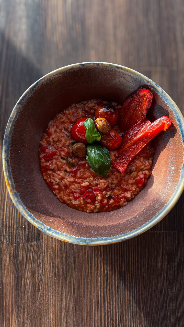 Ризотто з томатами/ Risotto al pomodoro 