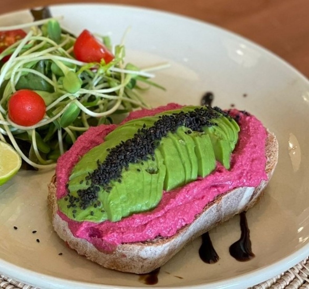 Avo Beets Toast