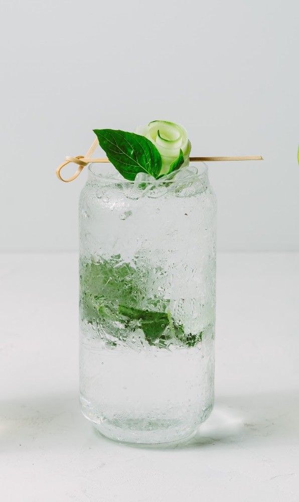 Cucumber Basil Soda