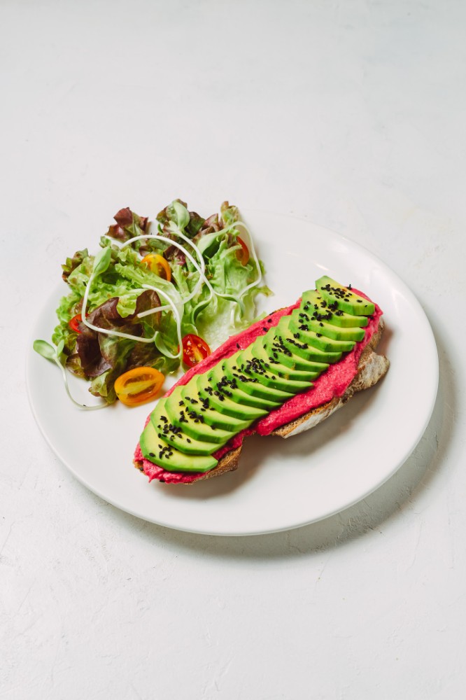 Avo Beets Toast