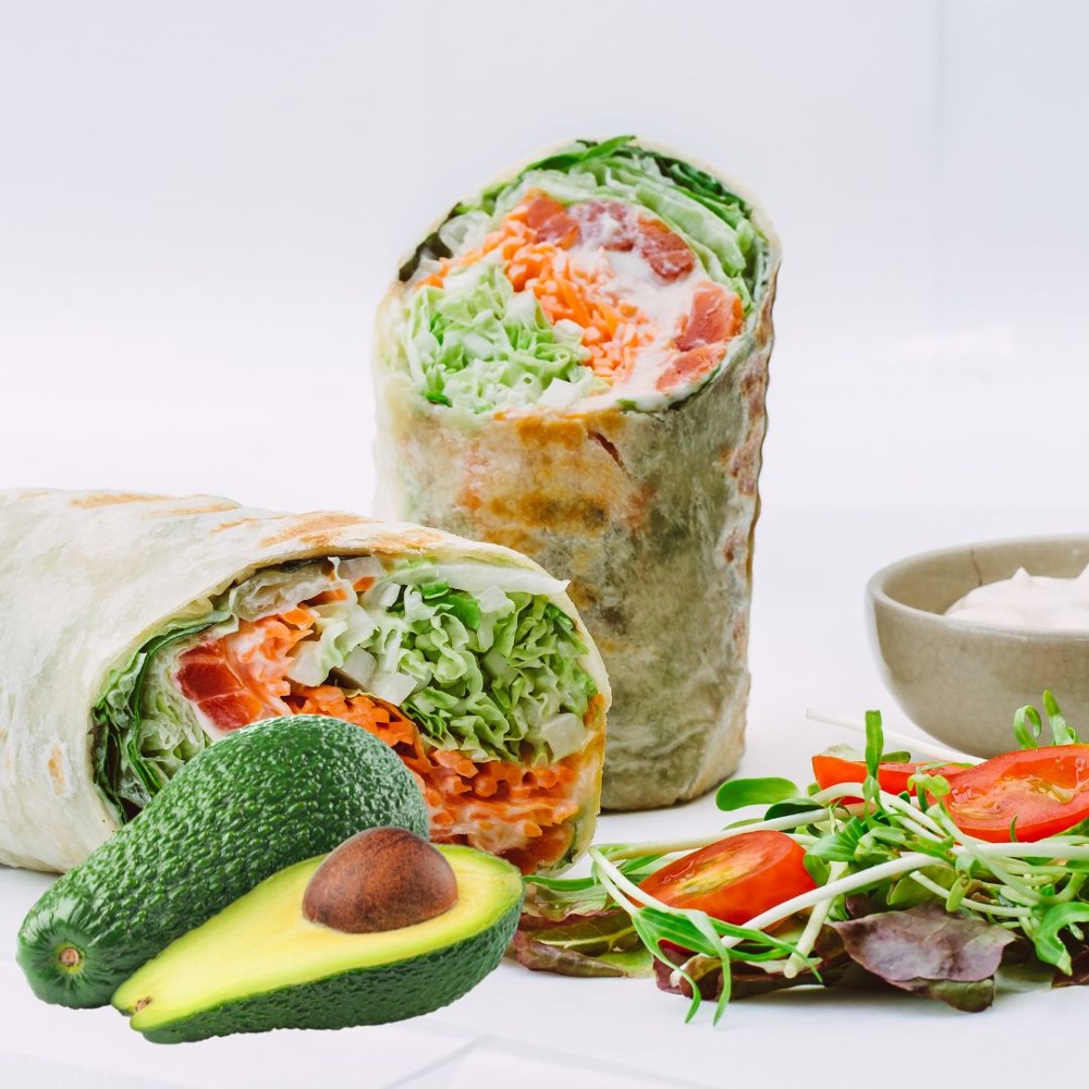 Avo Salmon Wrap