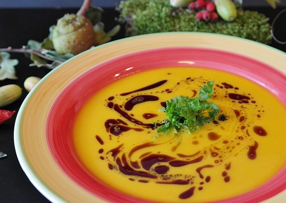 Cheese creamy soup