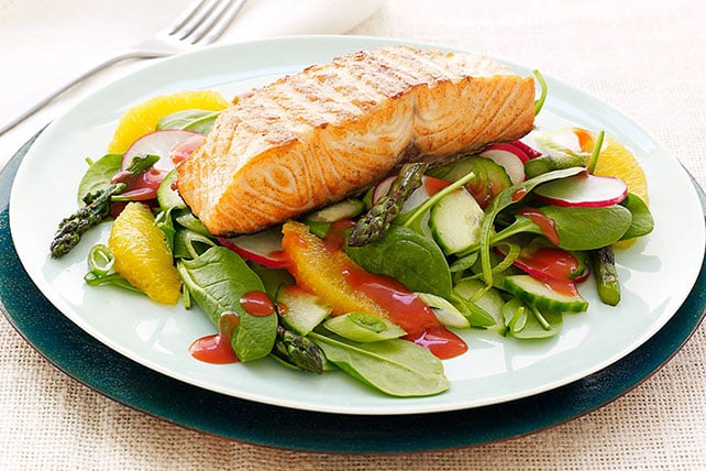 Salmon salad