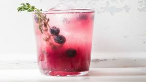 Blueberry cocktail