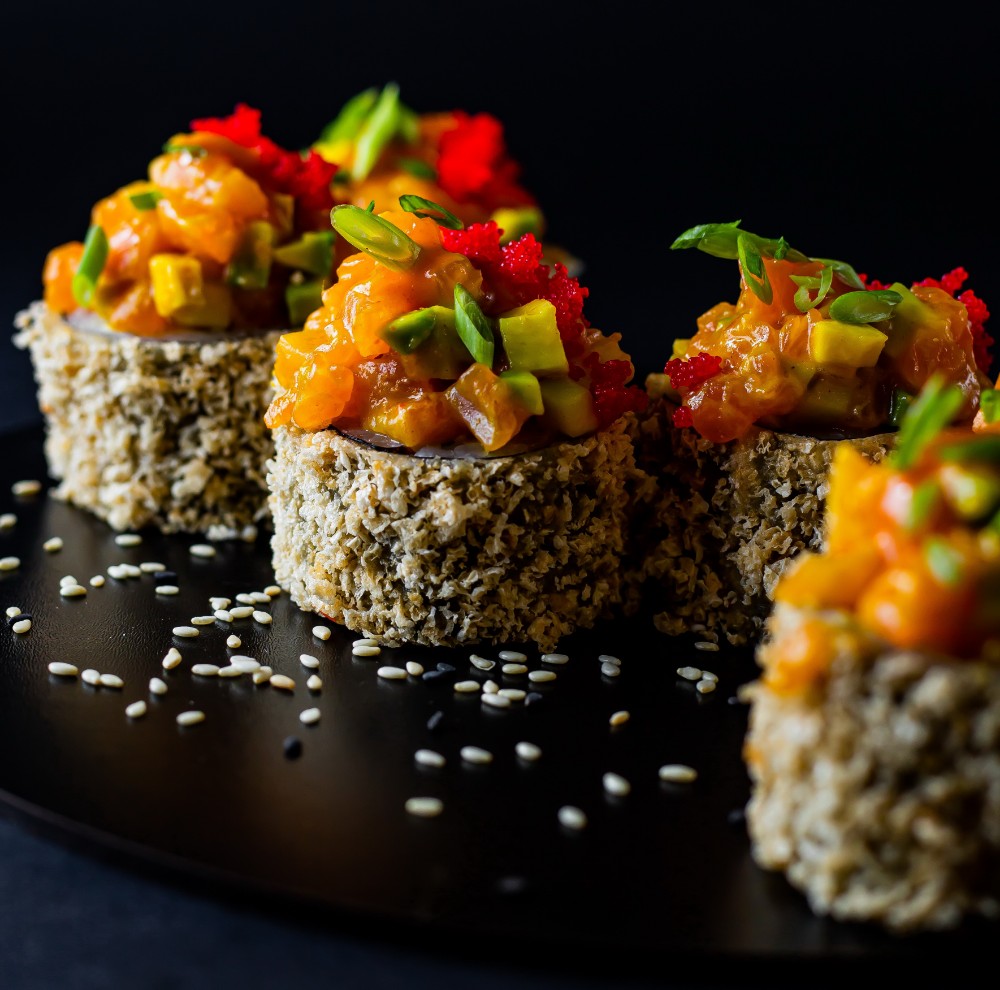 Fusion roll з лососем