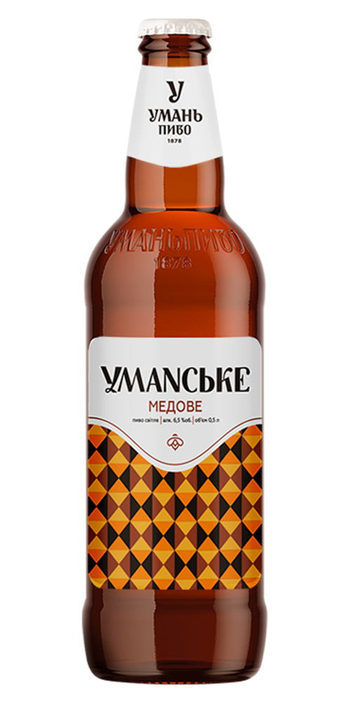 Пиво Медове 0,5л Уманьпиво