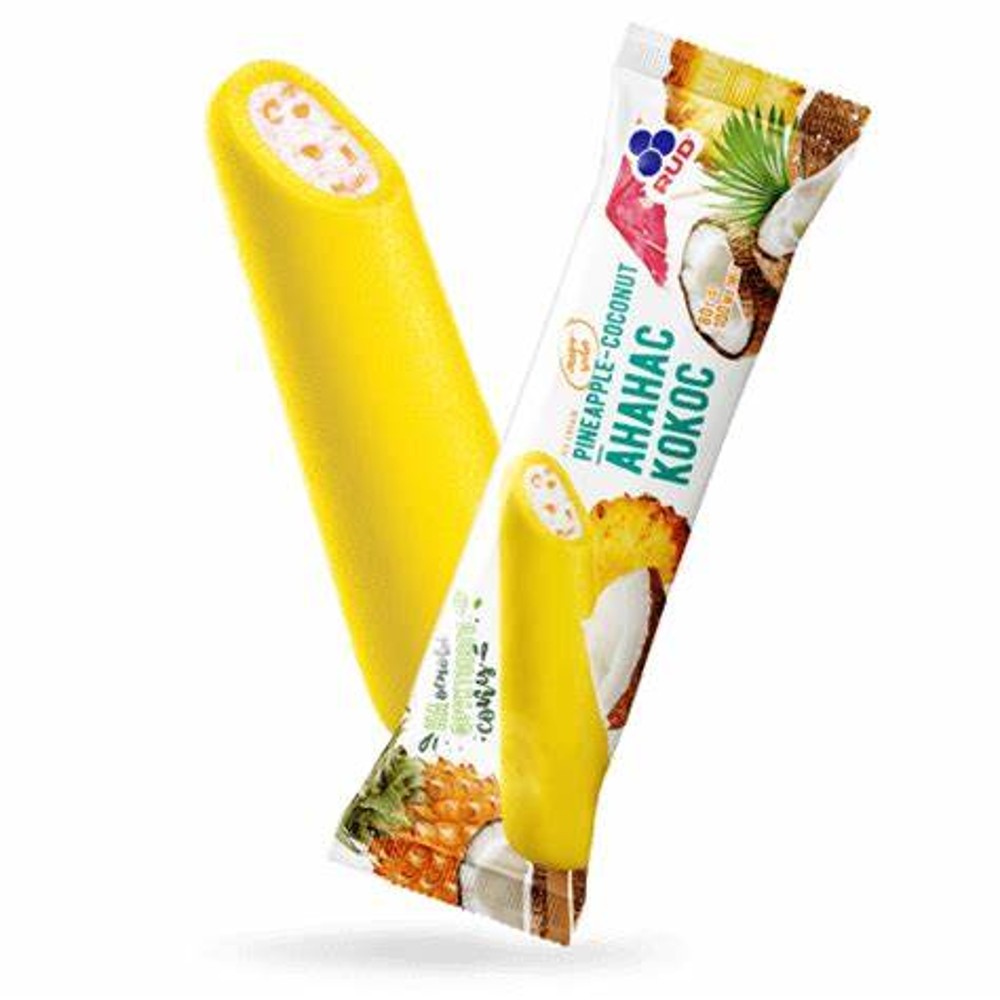 морозиво ескімо ананас кокос 80гр Рудь