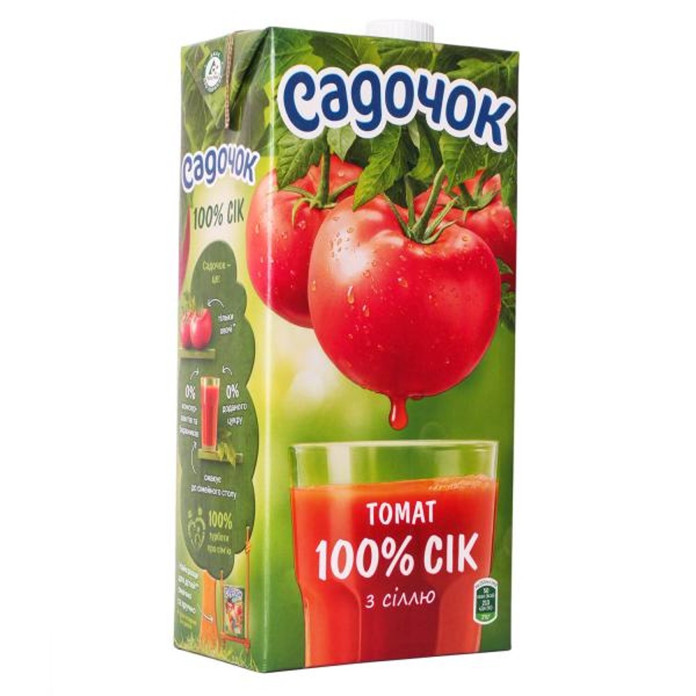 Садочок томатний сік 0,95л