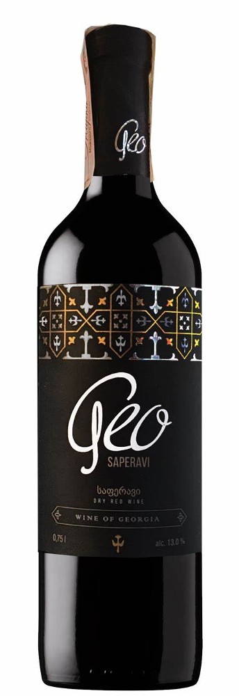 Вино сухе черв. Geo Saperavi Грузія 0,75л