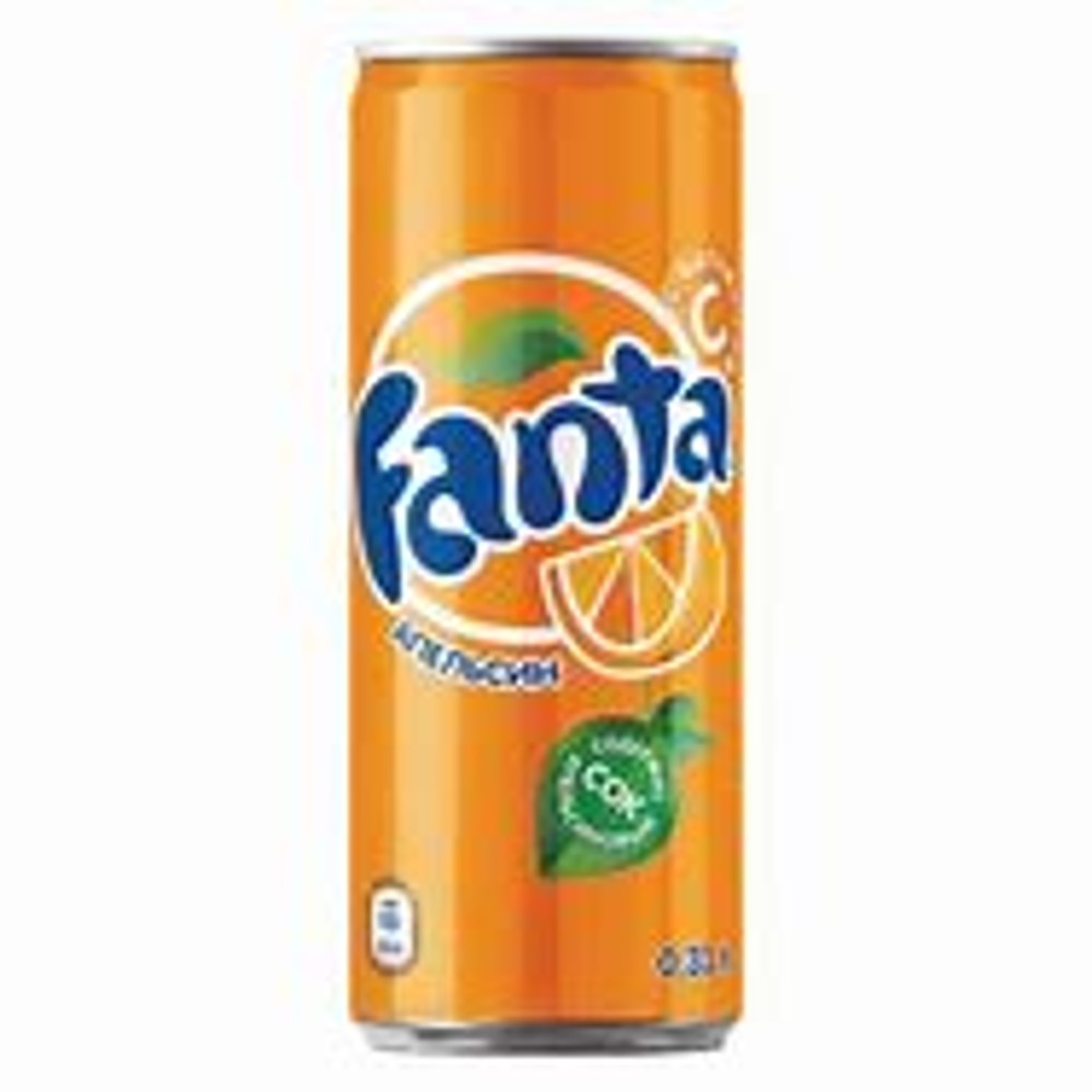 Фанта апельсин 0,33л ж/б