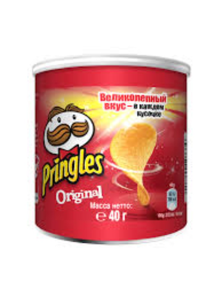чіпси Pringles mini 40гр в асортим
