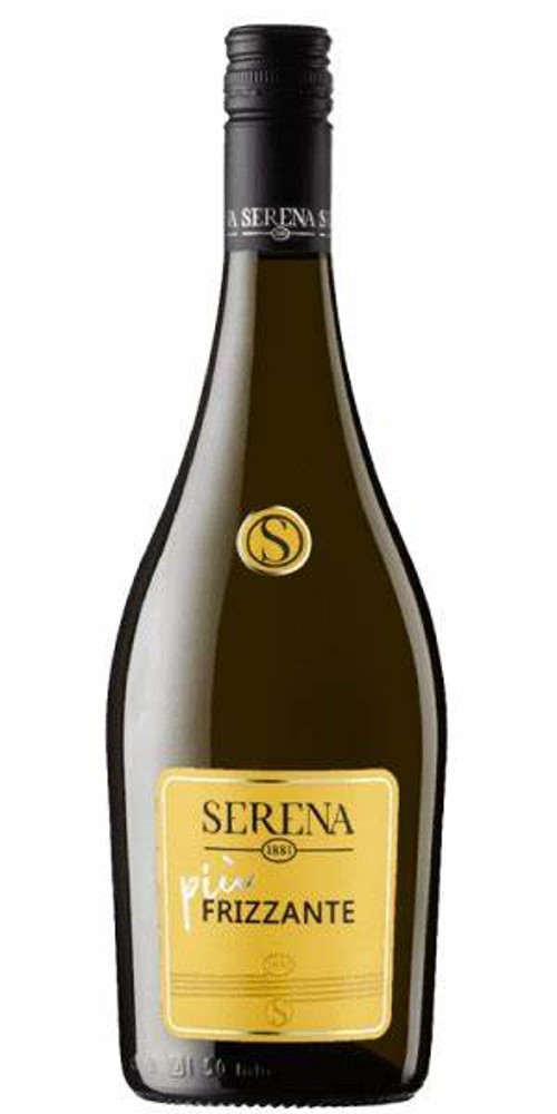 Вино газоване Serena 1881 Frizzante PIU н/сухе біле 0.75л
